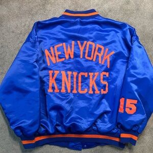 New York Knicks Mitchell & Ness Hardwood Classic Jacket 56 XXL Authentic 1996-97